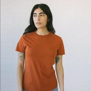 Tradlands 103 GIRLFRIEND T-SHIRT TERRACOTTA